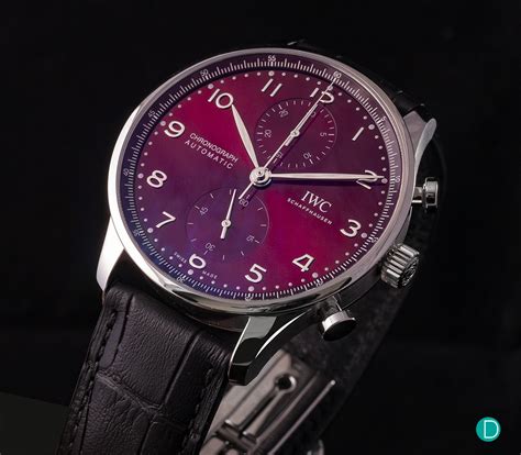 iwc 150 years portugieser|iwc portugieser chronograph red.